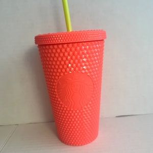 Starbucks HTF RARE Pink Lemonade Studded Bling Grande (16oz) Cold Cup Tumbler